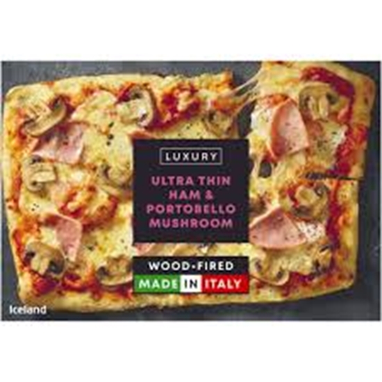 Picture of ICELAND DEEP PAN PIZZA HAM/MUS